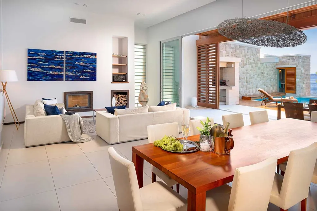 Heated Infinity Pool Villa for 10 Guests in Brela