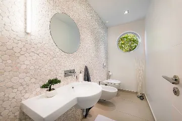 Heated Infinity Pool Villa for 10 Guests in Brela