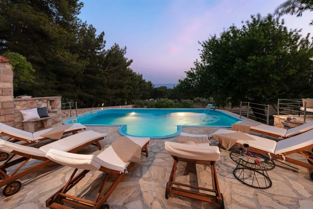 Bol Villa with Private Pool for Up to 8 Guests