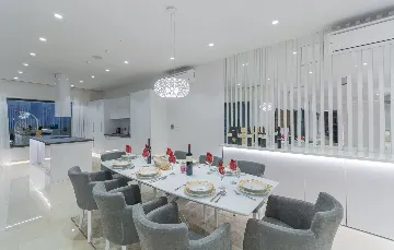 Kaštelir Villa for Up to 11 Guests with Heated Pool