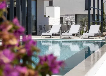 Rogoznica Seafront Villa with Heated Infinity Pool