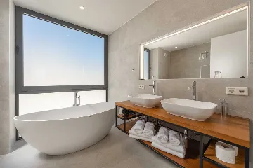 Rogoznica Seafront Villa with Heated Infinity Pool