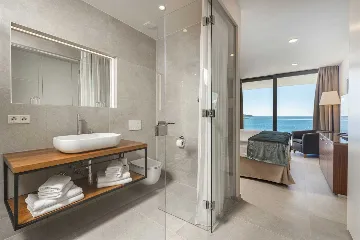 Rogoznica Seafront Villa with Heated Infinity Pool