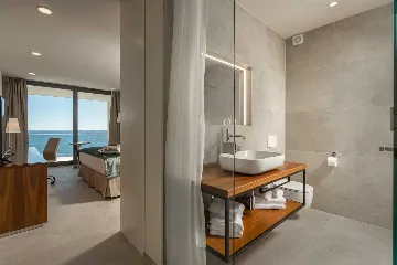 Rogoznica Seafront Villa with Heated Infinity Pool