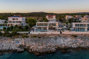 Rogoznica Seafront Villa with Heated Infinity Pool