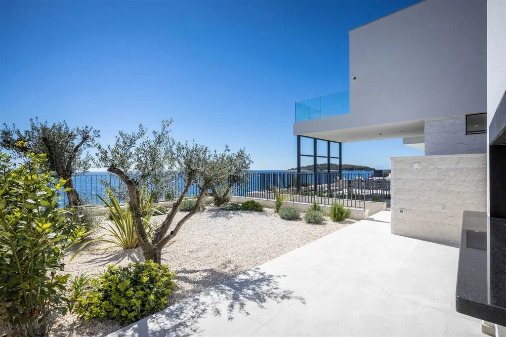 Rogoznica Seafront Villa with Heated Infinity Pool