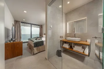 Rogoznica Seafront Villa for 10 with Heated Pool