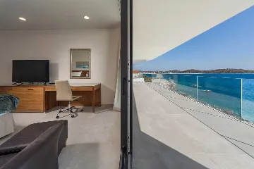 Seafront Villa in Rogoznica for 10 Guests