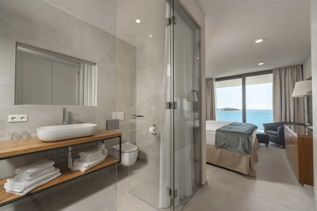 Seafront Villa in Rogoznica for 10 Guests