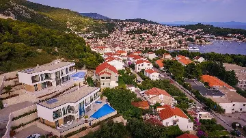 Hvar Villa with Heated Infinity Pool for 8