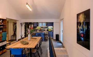 Seafront Villa in Splitska for 8 Guests