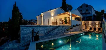 Seafront Villa in Splitska for 8 Guests