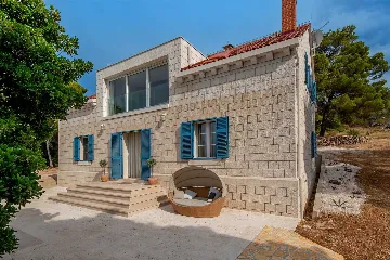 Villa in Pučišća for up to 12 with Heated Pool