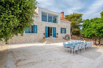 Villa in Pučišća for up to 12 with Heated Pool