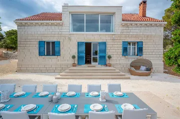 Villa in Pučišća for up to 12 with Heated Pool