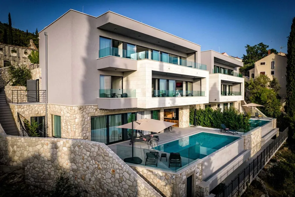 Modern Villa in Orašac with Private Heated Pool