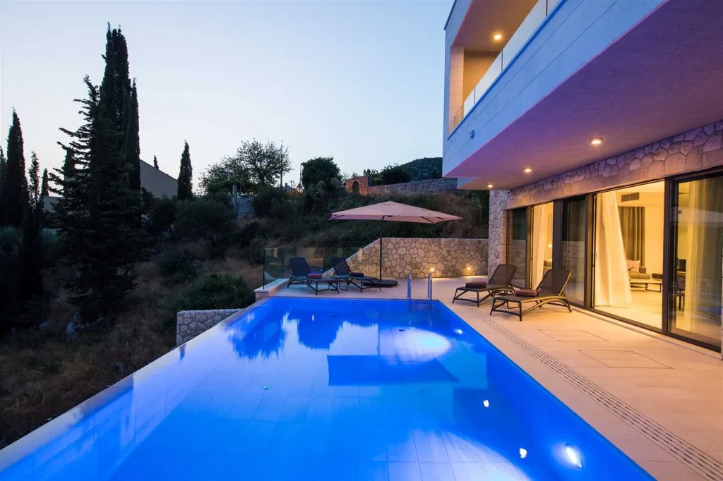 Modern Villa in Orašac with Private Heated Pool
