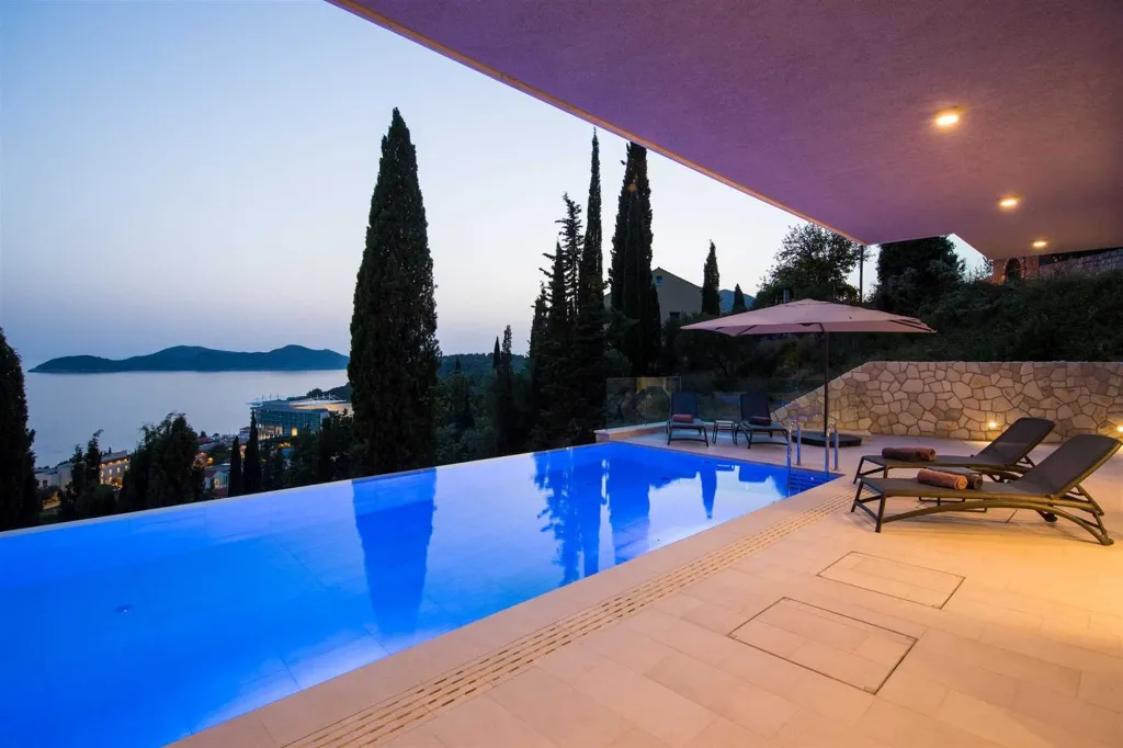 Modern Villa in Orašac with Private Heated Pool