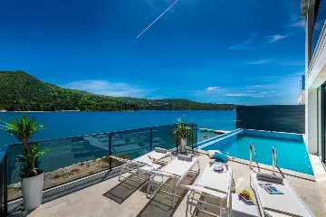 Beachfront Villa in Slano for 10 Guests