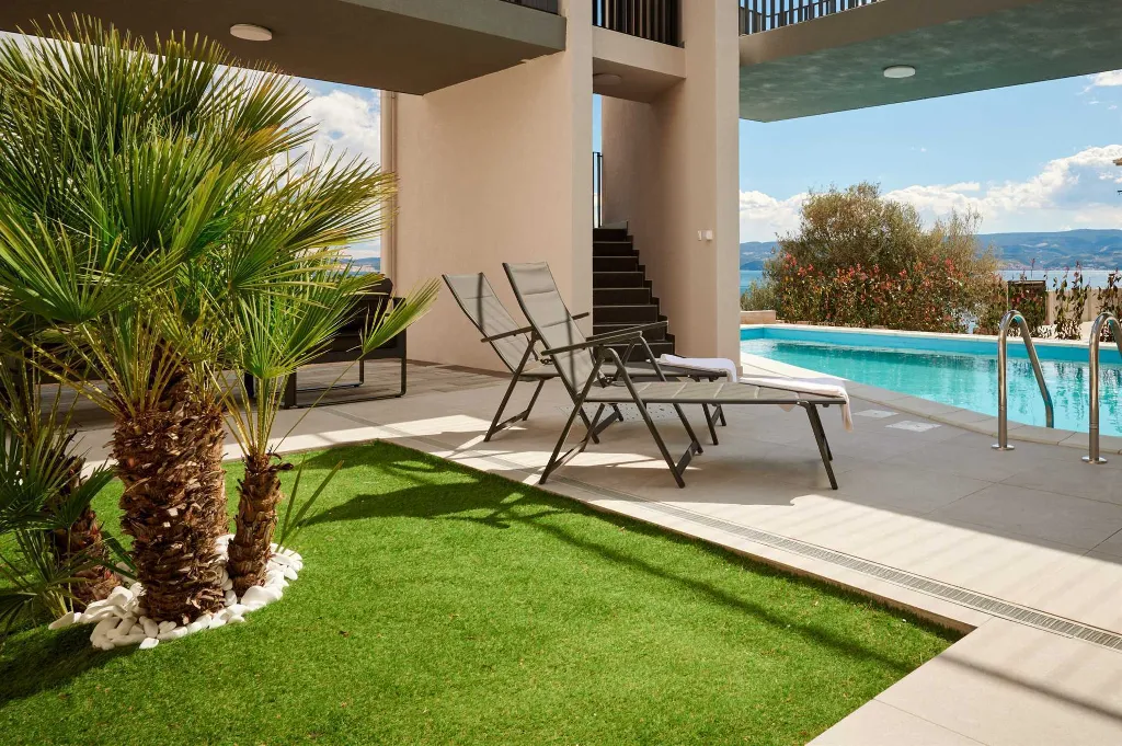 Mali Rat Villa with Heated Pool and Sea View