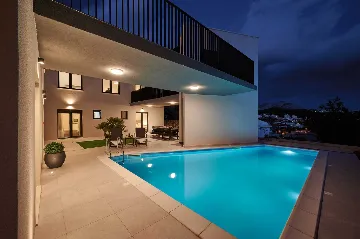 Mali Rat Villa with Heated Pool and Sea View