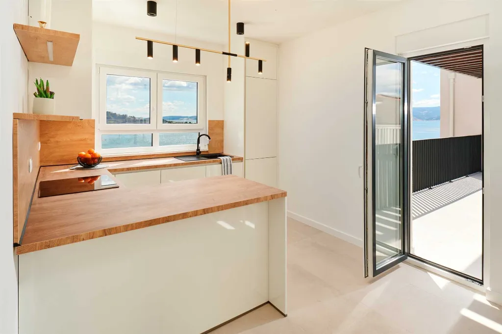 Mali Rat Villa with Heated Pool and Sea View