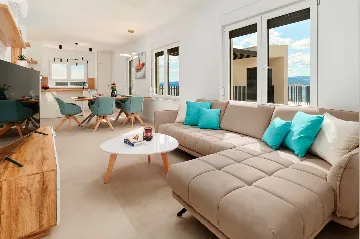 Mali Rat Villa with Heated Pool and Sea View