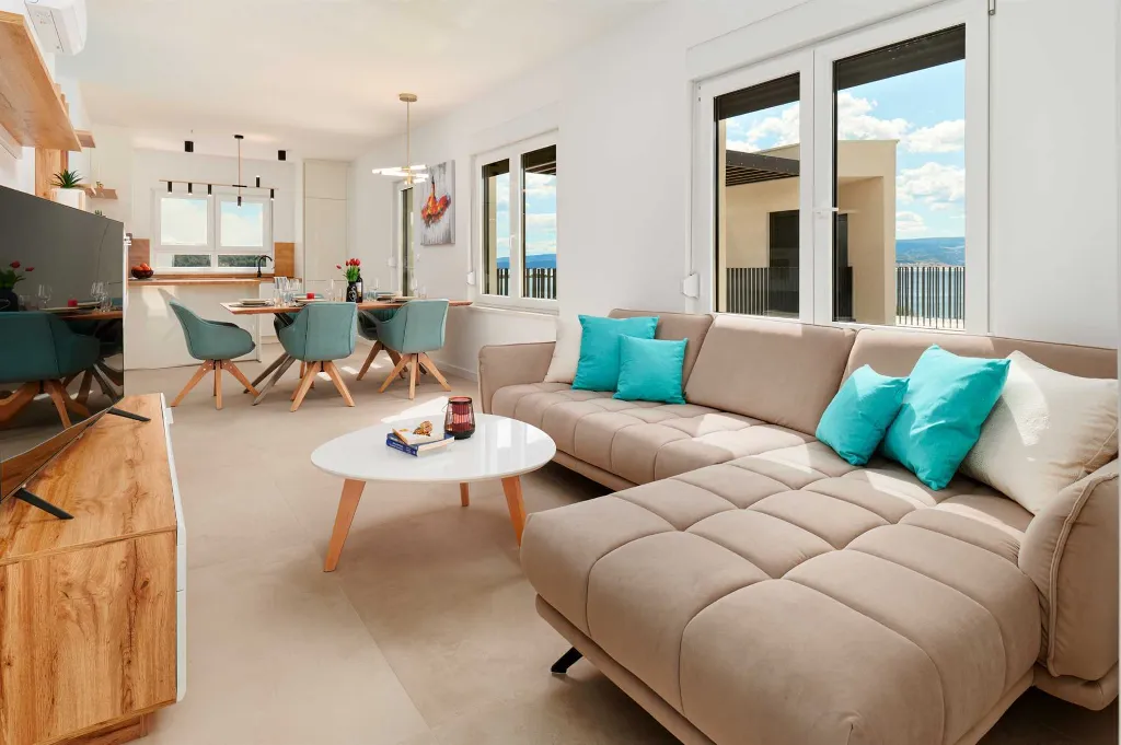 Mali Rat Villa with Heated Pool and Sea View
