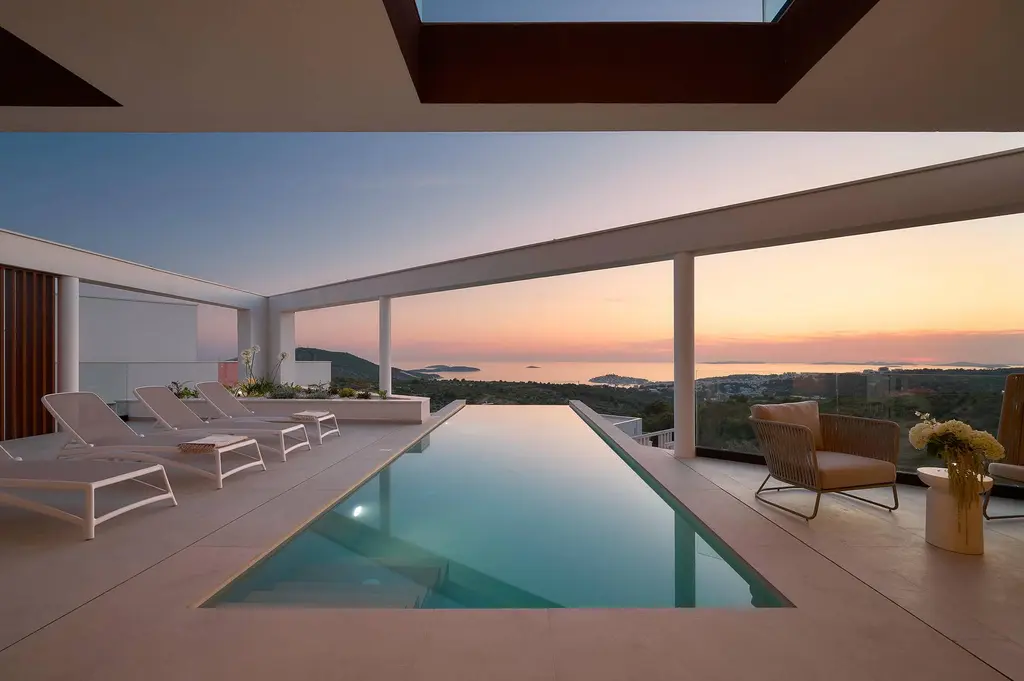 Primošten Villa with Heated Pool & Jacuzzi