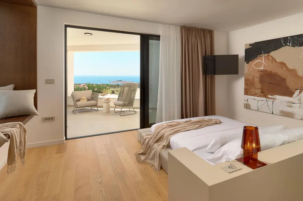 Primošten Villa with Heated Pool & Jacuzzi