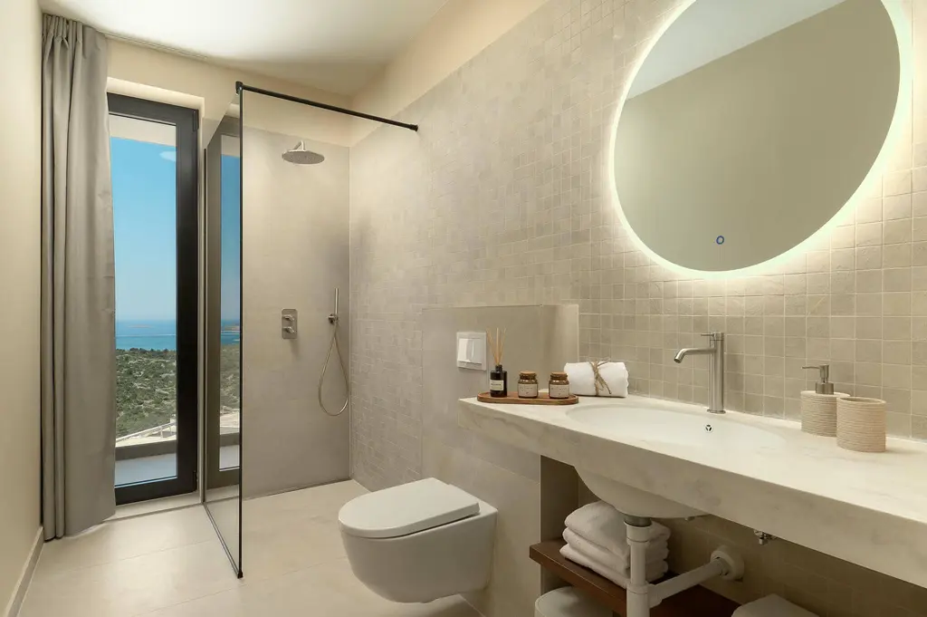 Primošten Villa with Heated Pool & Jacuzzi
