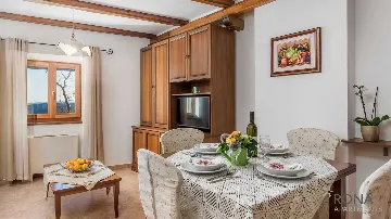 Apartment in Boljun, Croatia for Up to 4 Guests