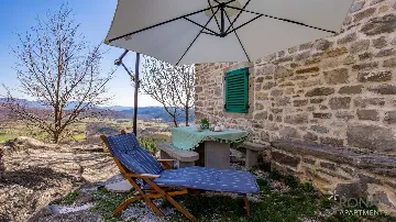Apartment in Boljun, Croatia for Up to 4 Guests