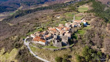 Apartment in Boljun, Croatia for Up to 4 Guests