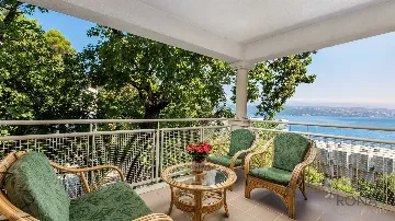 Opatija Apartment for 4 Guests with Kvarner Gulf View