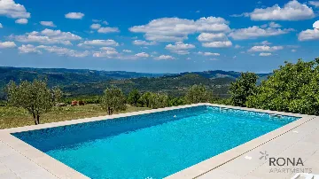 Buzet Apartment Room for 2 Guests with Balcony