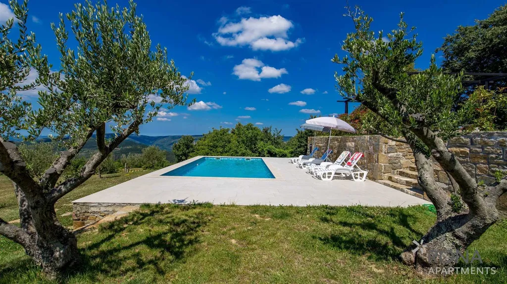 Apartment Room 4 in Buzet Hills for 2 Guests