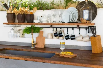 Villa for 7 Guests in Vrbnik with Pool and Sea View