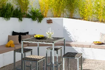 Villa for 7 Guests in Vrbnik with Pool and Sea View