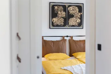 Villa for 7 Guests in Vrbnik with Pool and Sea View