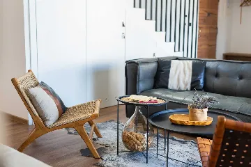 Villa for 7 Guests in Vrbnik with Pool and Sea View