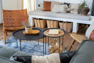 Villa for 7 Guests in Vrbnik with Pool and Sea View