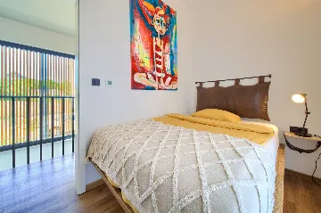 Villa for 7 Guests in Vrbnik with Pool and Sea View