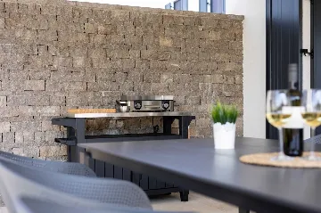 Klimno Villa for 6 Guests with Heated Pool