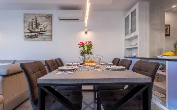 Sea-View Villa with Pool in Čižići (Krk)