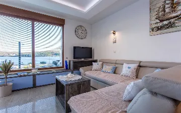 Sea-View Villa with Pool in Čižići (Krk)