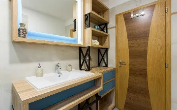 Sea-View Villa with Pool in Čižići (Krk)