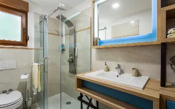 Sea-View Villa with Pool in Čižići (Krk)