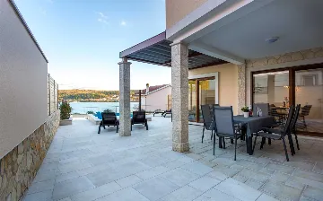 Sea-View Villa with Pool in Čižići (Krk)