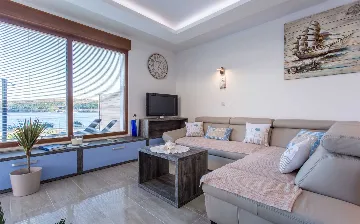 Sea-View Villa with Pool in Čižići (Krk)